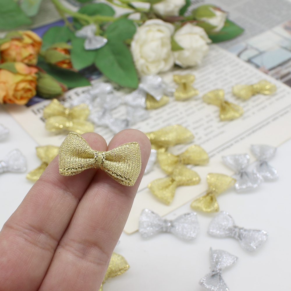 Embellishments For Scrapbooking - 50/100 stuks 15mm-30mm Goud en Zilver