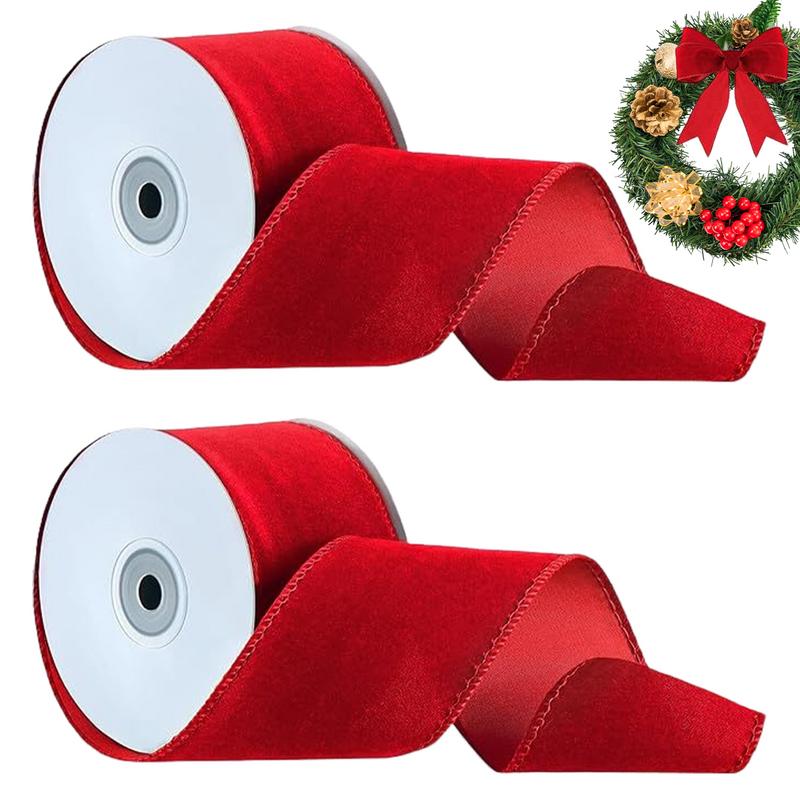 2-rollen verpakking Bedraad fl - Velvet Ribbon Roll recensie en prijs