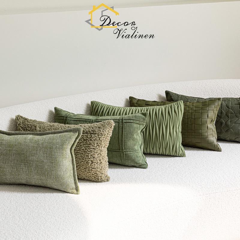 Groen taillekussen, minimalist - Velvet Ribbon Roll recensie en prijs