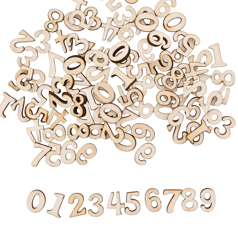 100 Stuks Letters Houten Alfab - Embellishments For Scrapbooking recensie en prijs