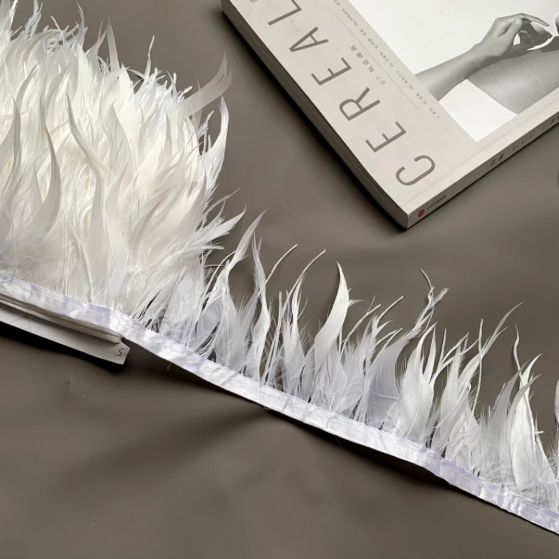 10M kleurrijk struisvogelveren - Fringe Ribbon Sewing recensie en prijs