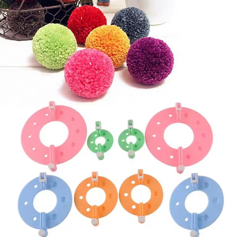 8 STUKS 4 Maten Pluizenbal Wev - Pom Pom Maker Tool recensie en prijs