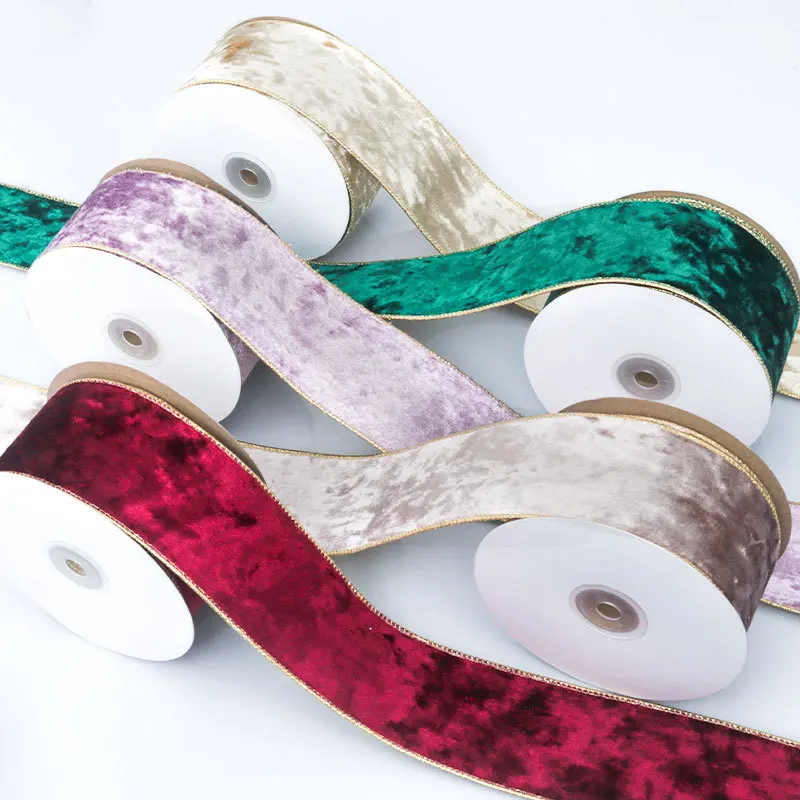 50MM Wired Edge Omkeerbaar Flu - Velvet Ribbon Roll recensie en prijs