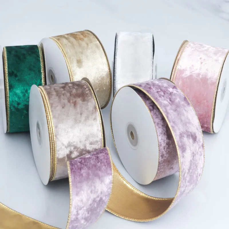 50MM Wired Edge Omkeerbaar Flu - Velvet Ribbon Roll recensie en prijs