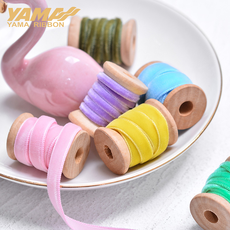 YAMA-Monochroom Fluwelen Lint, - Velvet Ribbon Roll recensie en prijs