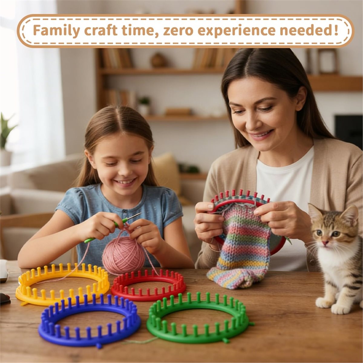 Lichtgewicht brei-set met pomp - Pom Pom Maker Tool recensie en prijs