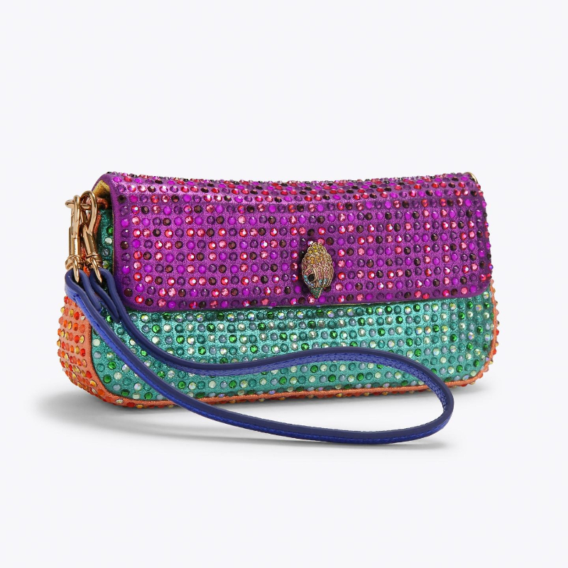 Luxe Pickle-schoudertas Dames  - Sequin Fabric Panel recensie en prijs