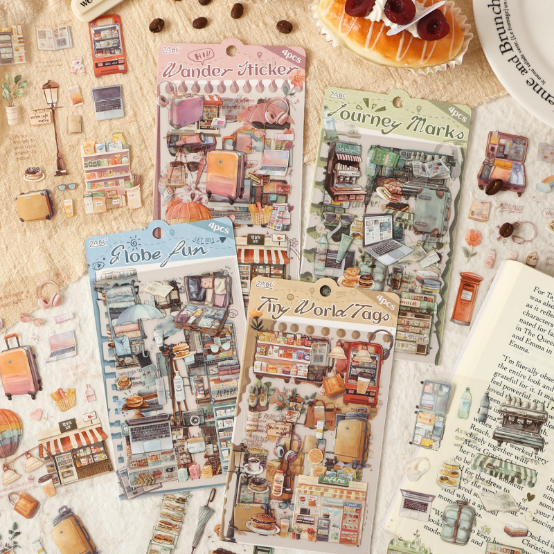 4 stuks/verpakking Vintage Dag - Embellishments For Scrapbooking recensie en prijs