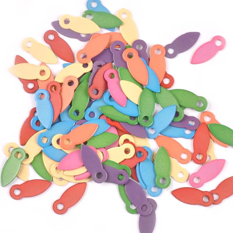100 Stuks Veelkleurige Brads V - Embellishments For Scrapbooking recensie en prijs